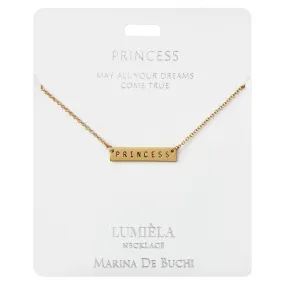 100533 Princess Bar Pendant Necklaces