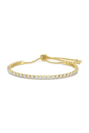 3mm CZ Pulley Tennis Bracelet