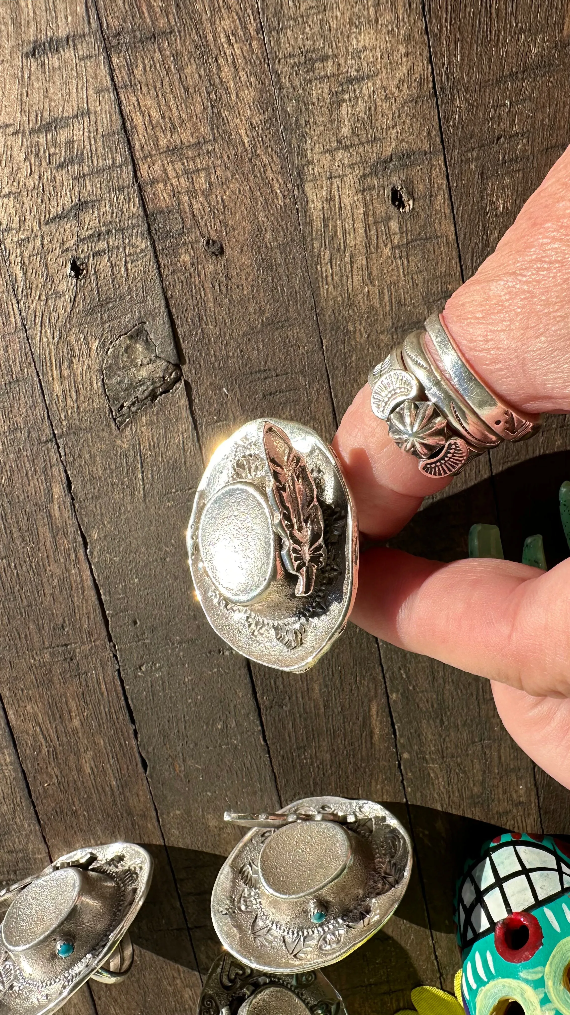 Adjustable Cowboy Ring- A