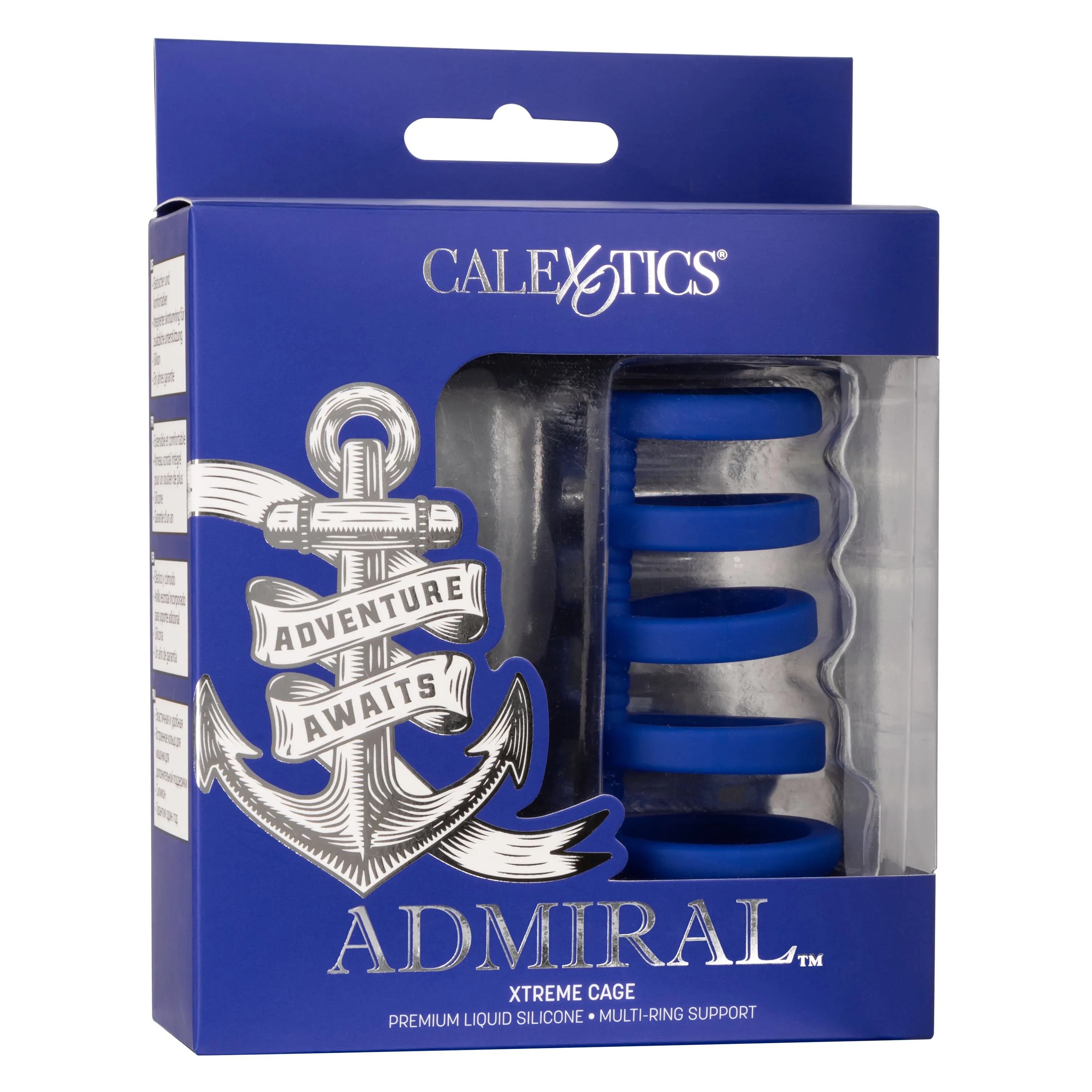 Admiral Xtreme Cock Cage- Blue