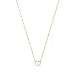 Belleville Amore 14 karat gold necklace with heart