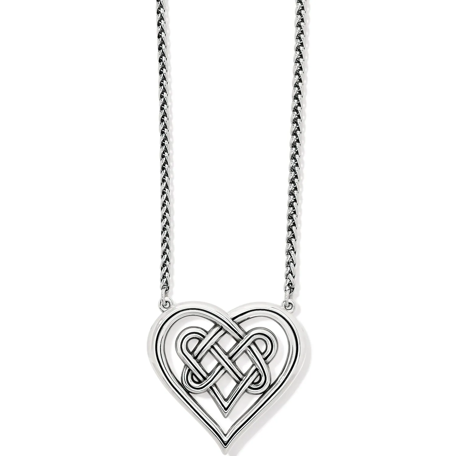 Brighton | Interlok Crossing Hearts Necklace | Women's