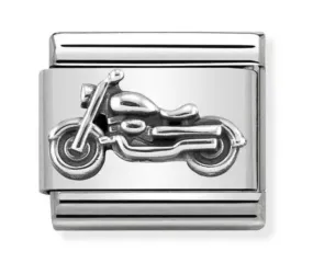 Classic Silver Vintage Bike Charm