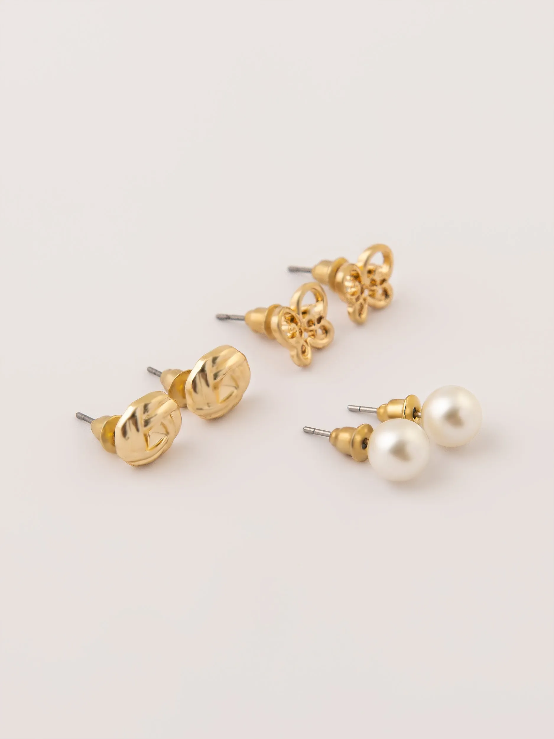 Classic Twisted Knott Earrings Set