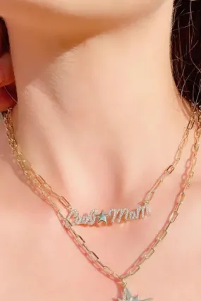 Cool Mom Gold-Plated Necklace