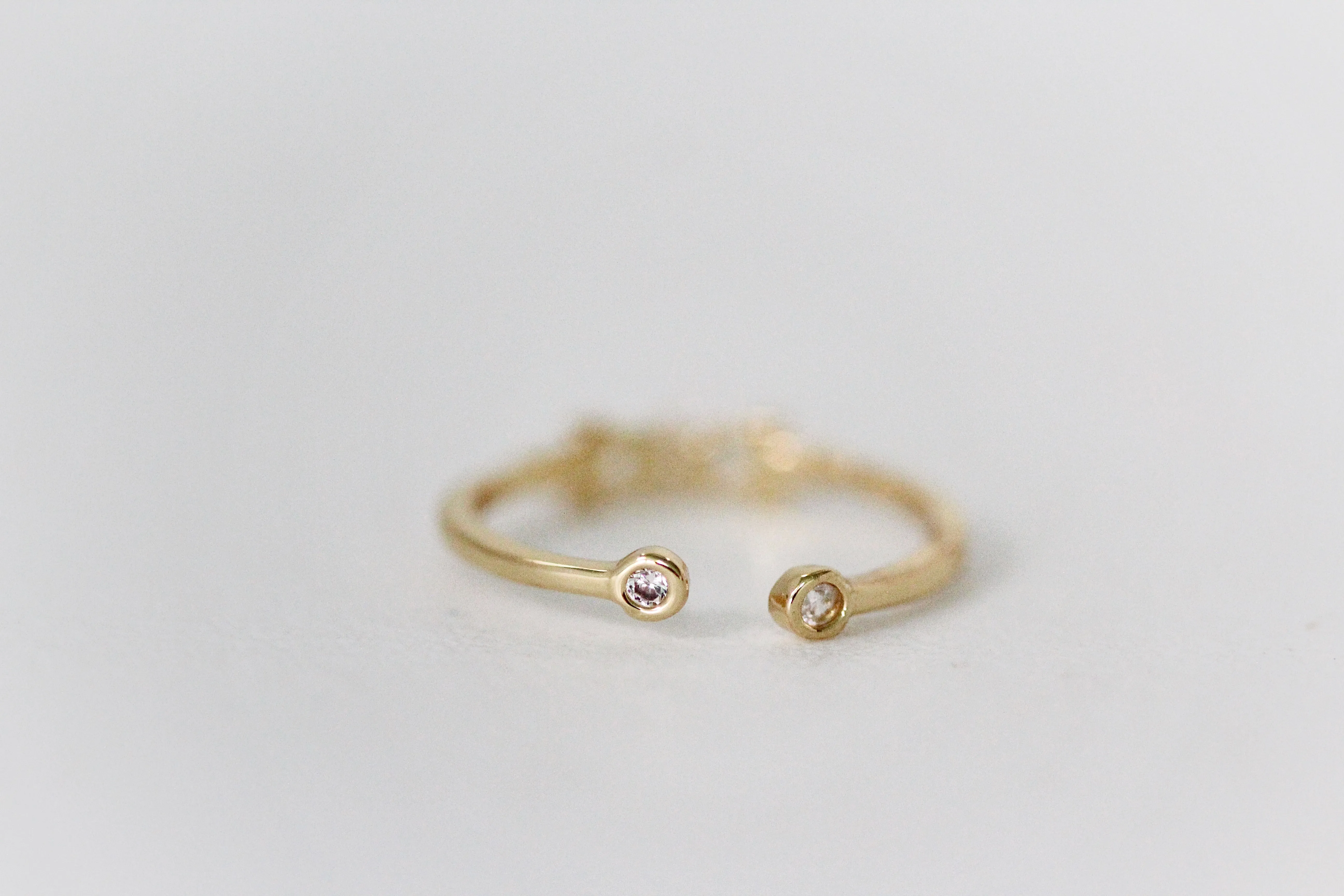 Dainty Princess Crystals Ring