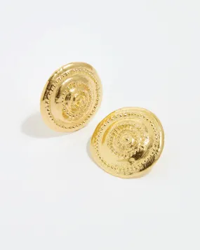 Daphne Oz X Soru The Bomboloni Coin Earrings