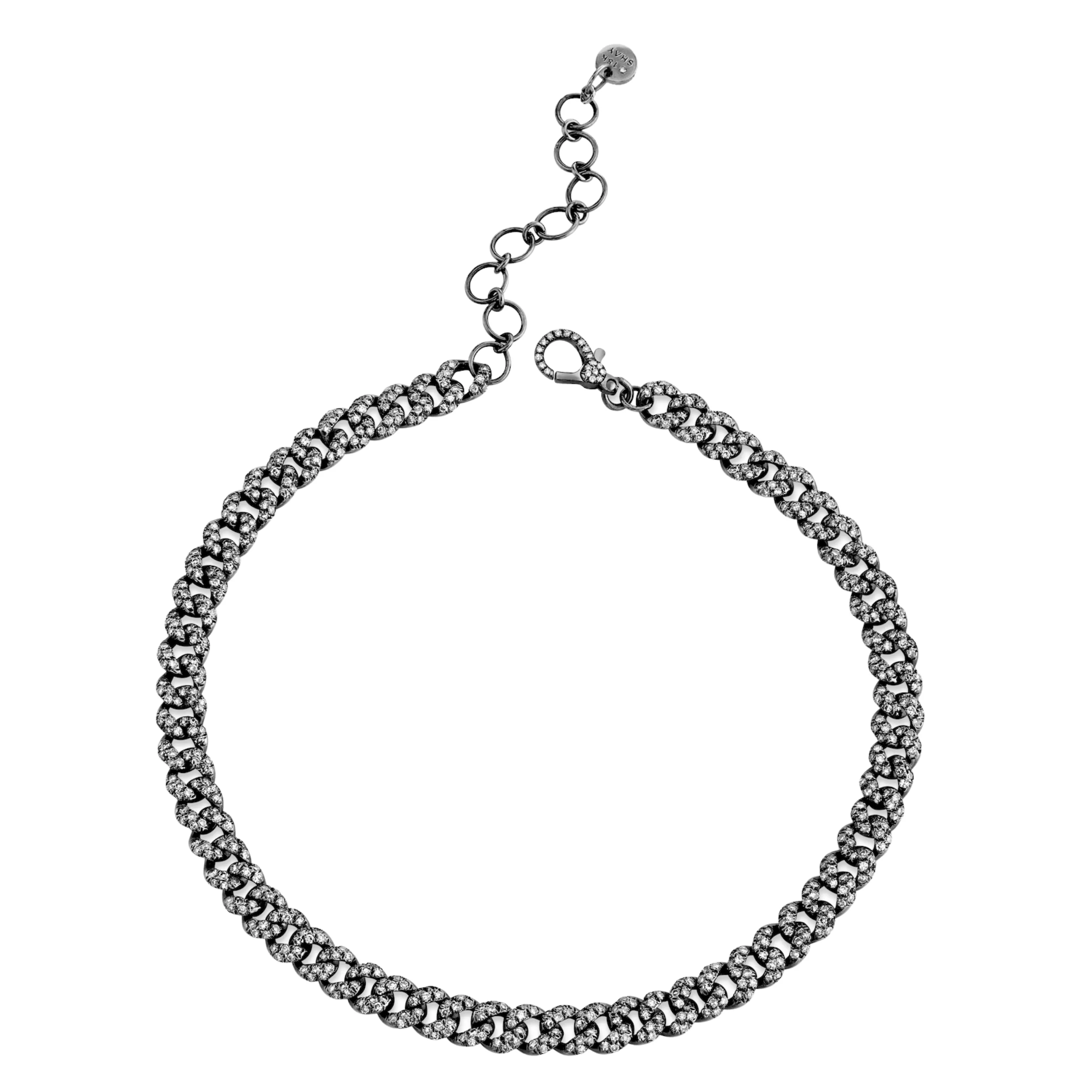 DIAMOND PAVE MINI LINK ANKLET