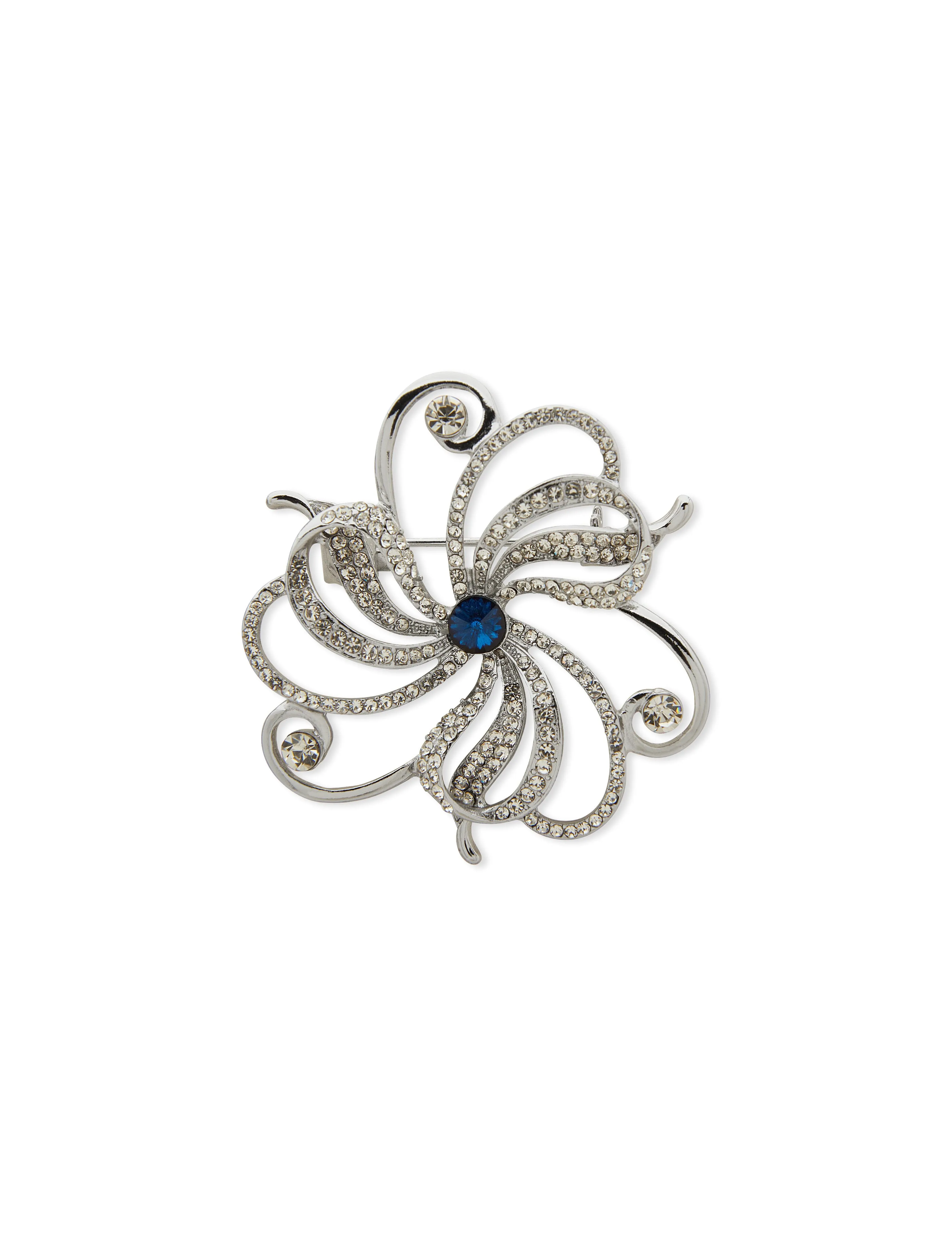 Elegant Flower Pin in Gift Box