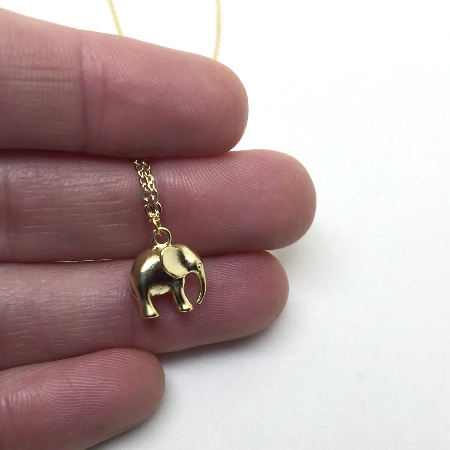 Elephant Charm Necklace