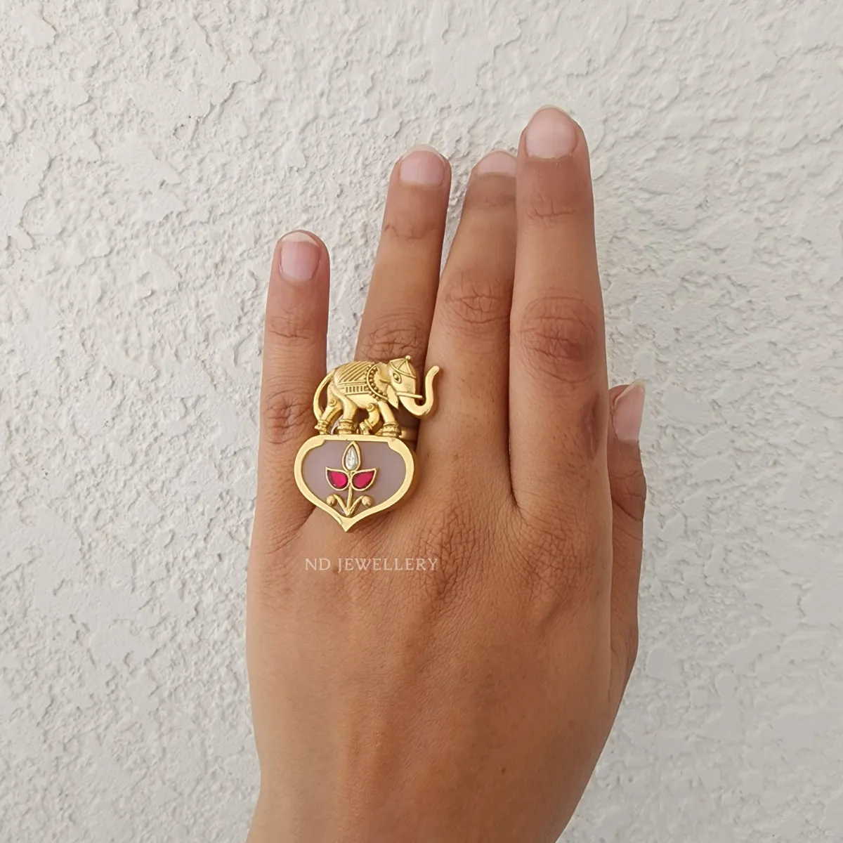 Elephant Statement Ring