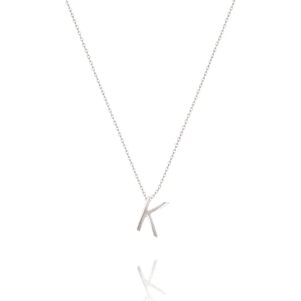 Linda Tahija Letter Necklace, Gold (A-Z)