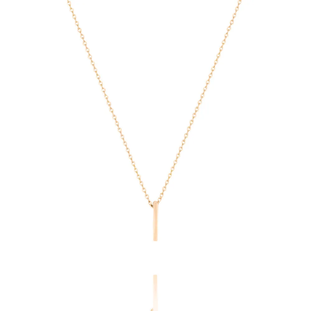 Linda Tahija Letter Necklace, Gold (A-Z)