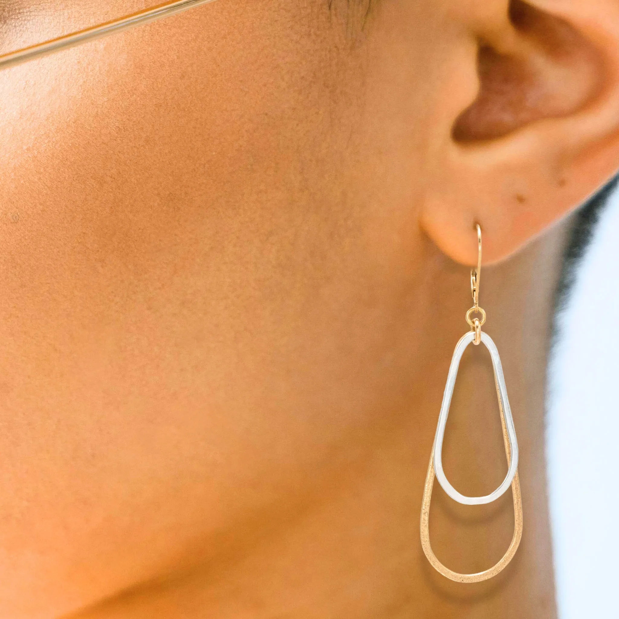 Long Teardrop Earrings