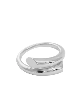 Metal Crossings Adjustable .925 Sterling Silver Waterproof Ring