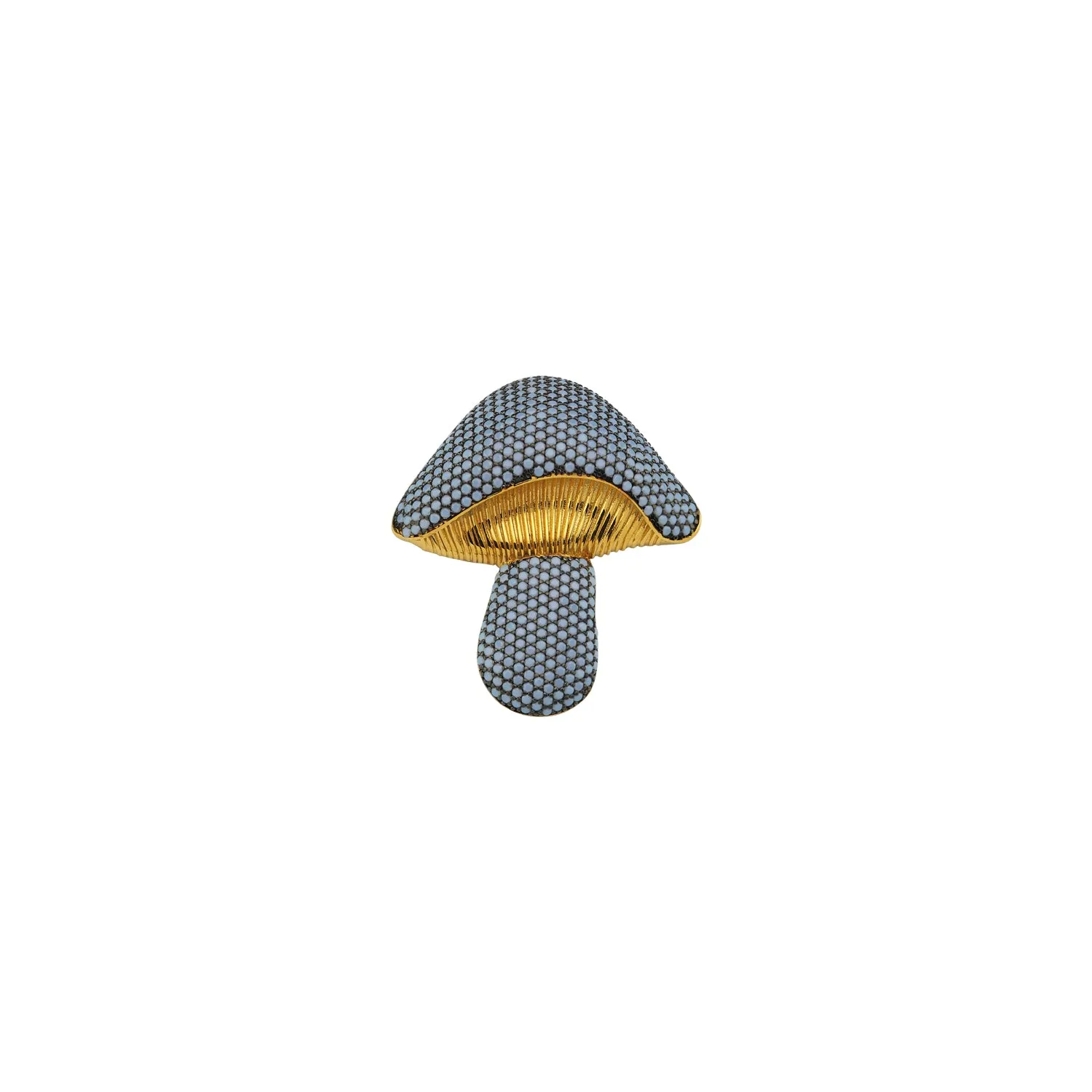 MUSHROOM BROOCH