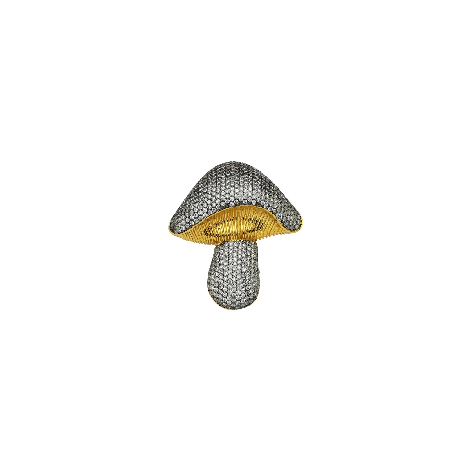 MUSHROOM BROOCH