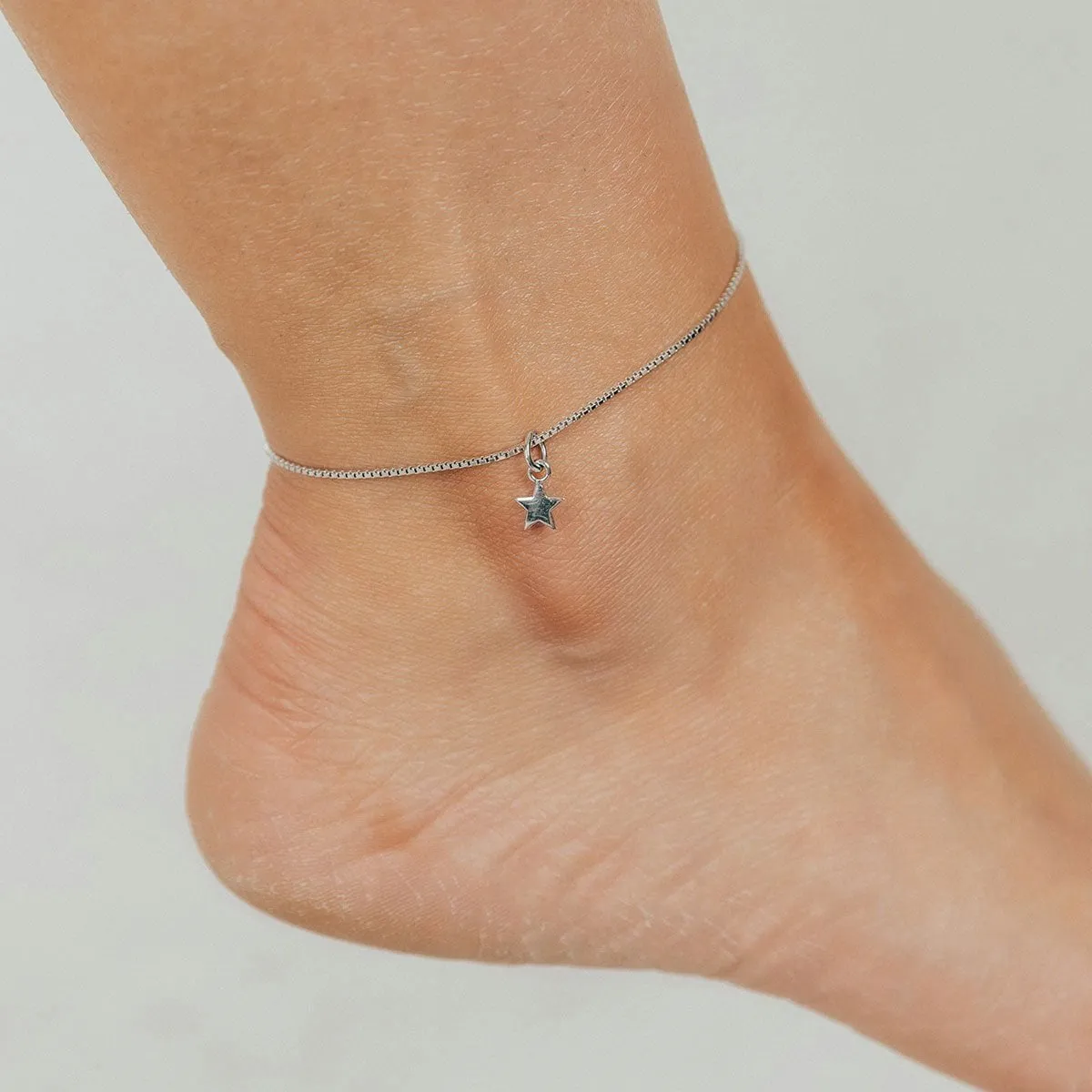 Roma Star Charm Adjustable Anklet