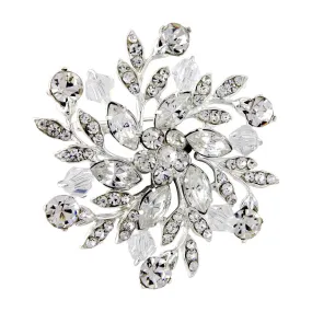 SassB Iliana Crystal Brooch