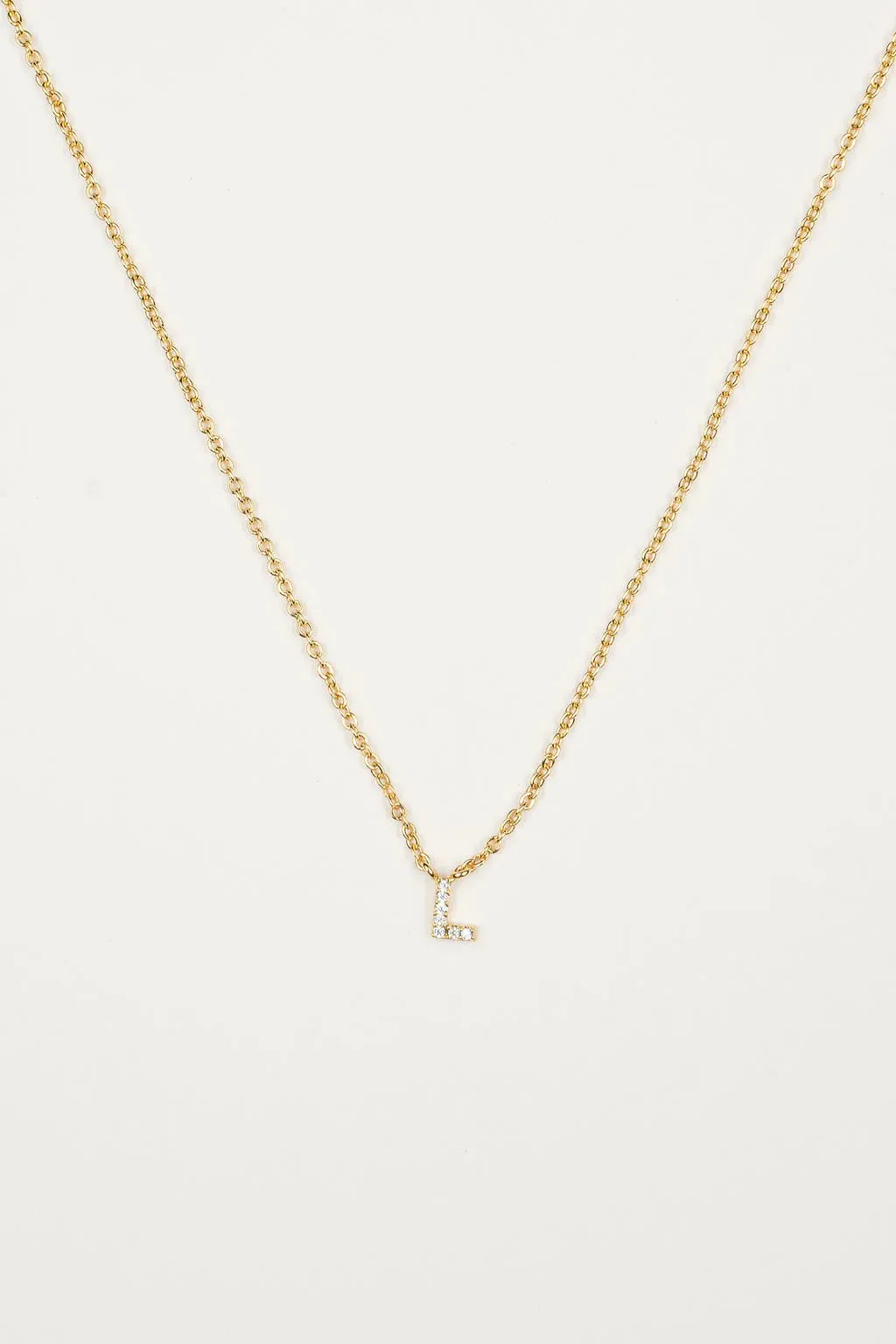 Shiny Initial Necklace