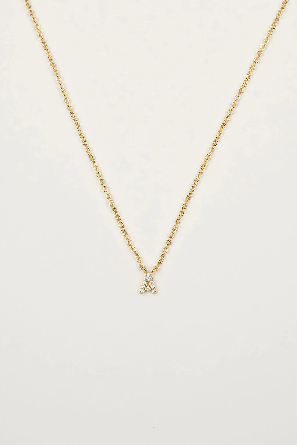 Shiny Initial Necklace