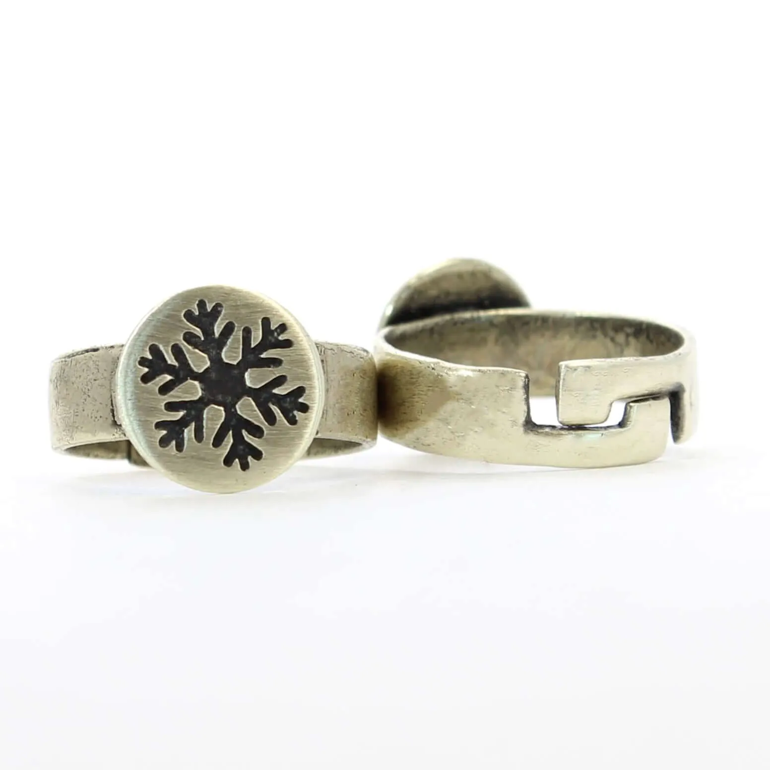 Snowflake Adjustable Ring